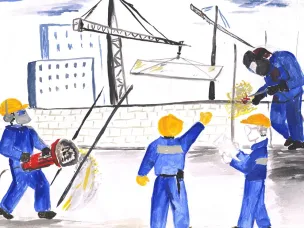 Муниципальный этап Международного конкурса детского рисунка «Охрана труда глазами детей» в 2024 году